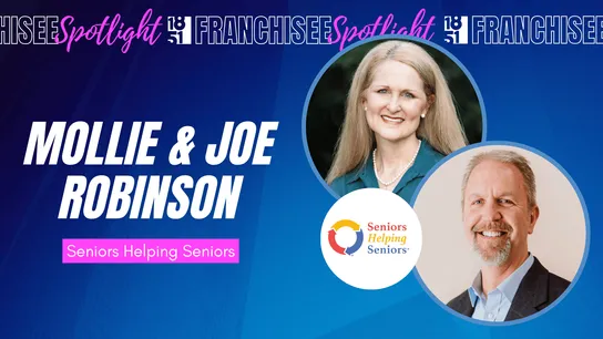 Image of Mollie robinson and joe robinson from seniors helping seniors franchise Montgomery Alabama 