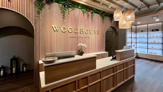 Photo of front lobby area of Woodhouse Spa