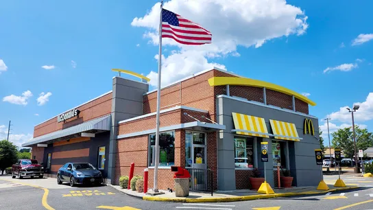 Photo of exterior of McDonald's location