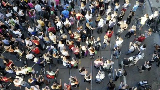 crowded