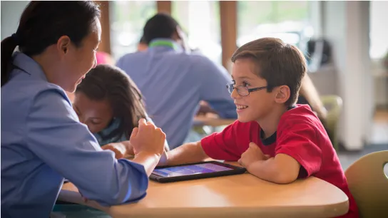 sylvan franchise tutoring a student