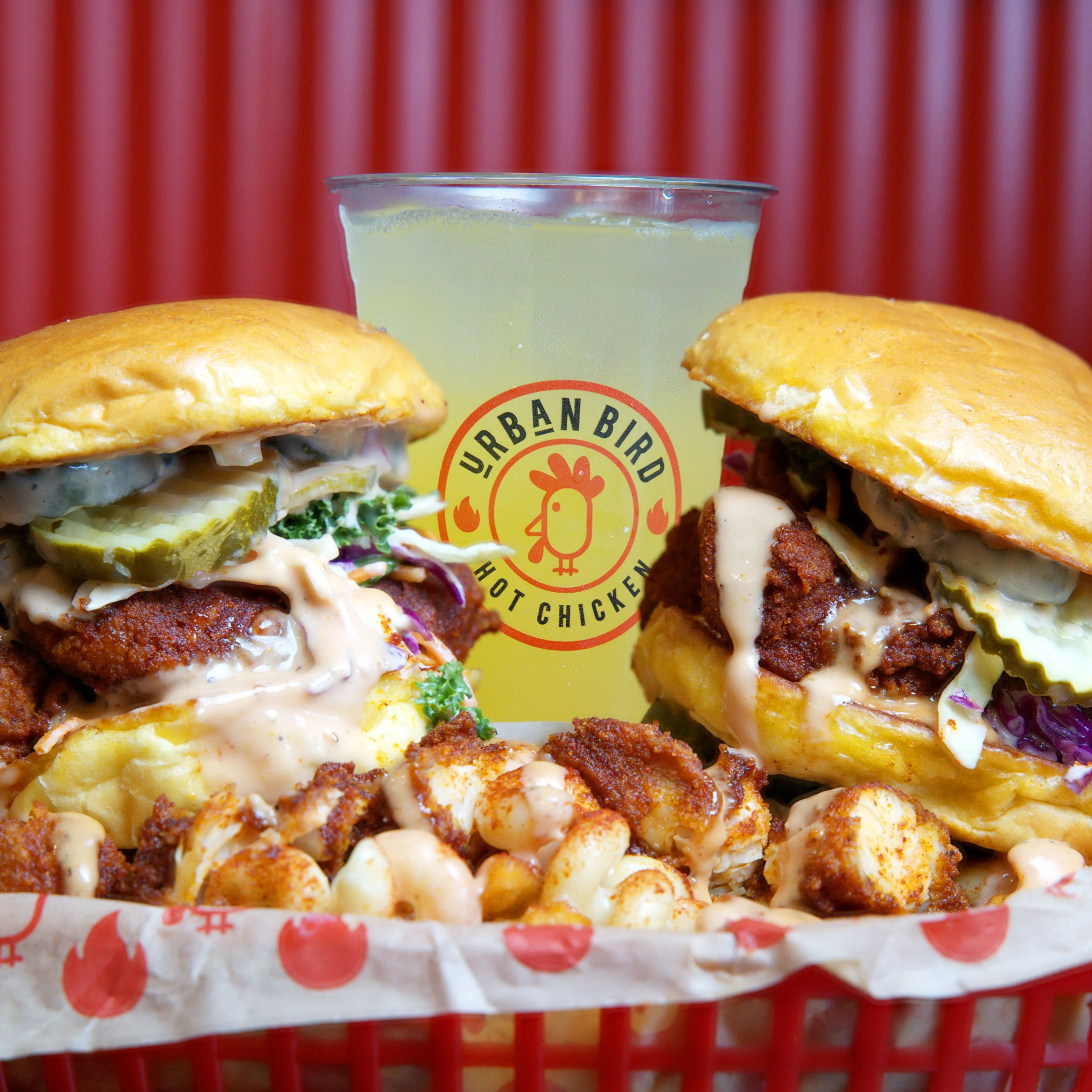 Urban Bird hot chicken sandwiches