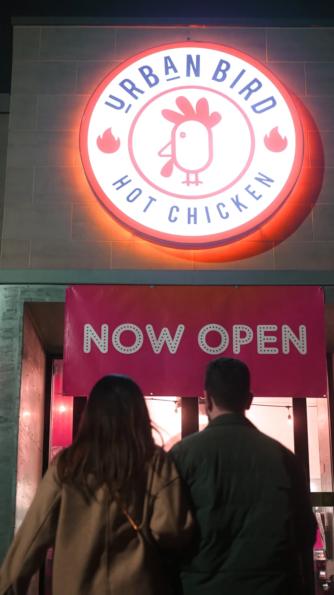 Urban Bird opening signage