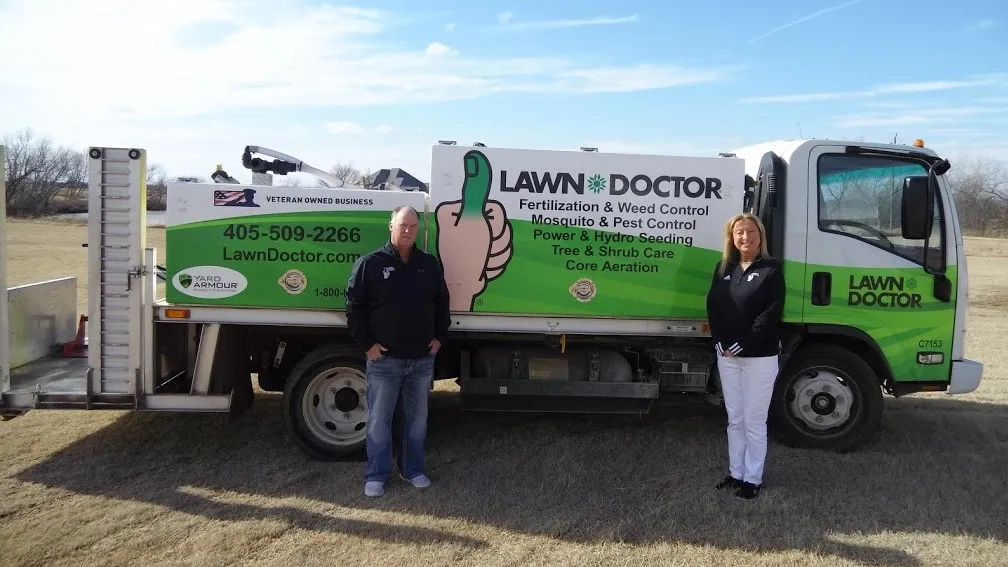 former school teacher david morrison finds new career with lawn doctor