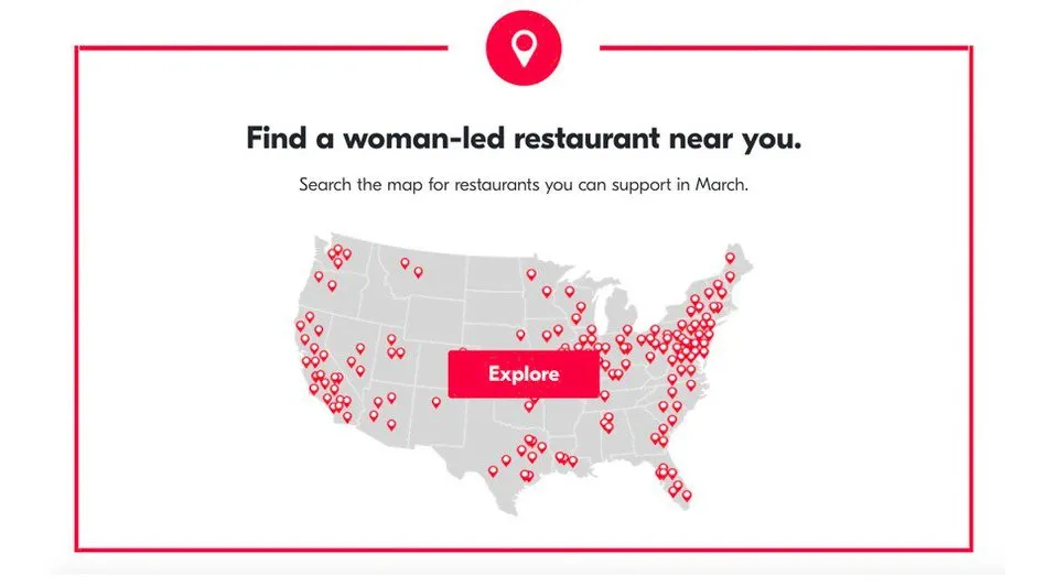 grub hub to help customers find Where the Women-Led Restaurants Are