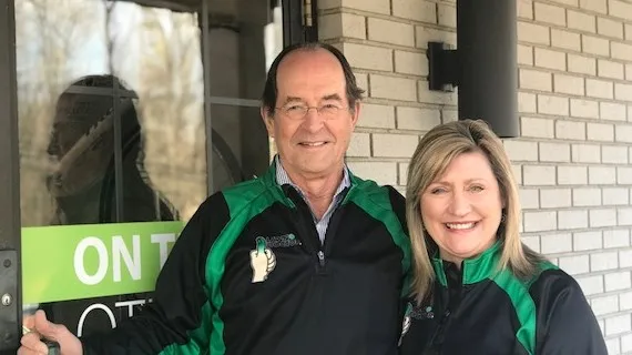 Lawn Doctor Franchisees Gary & Linda Barnes