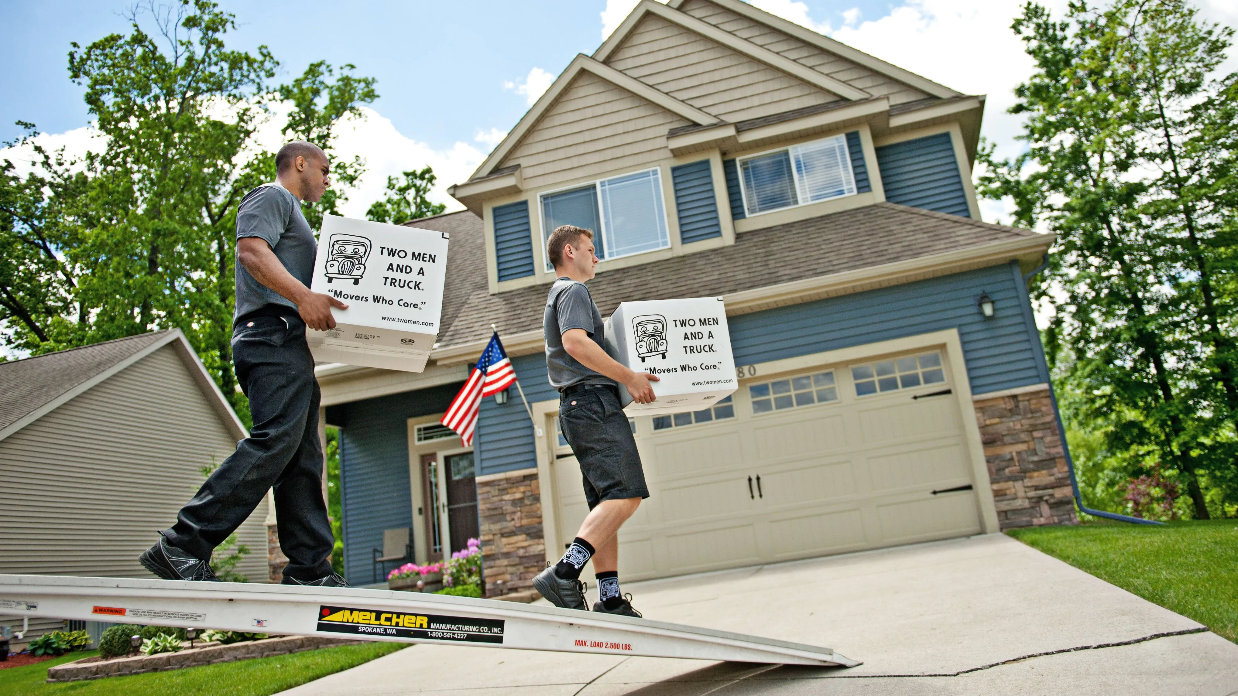 TWO MEN AND A TRUCK movers