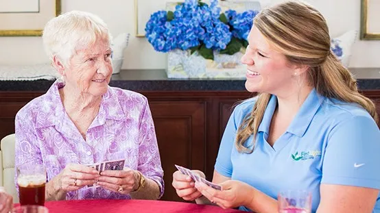 FirstLight Home Care Franchise caregiver