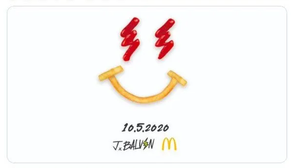 j balvin mcdonald's