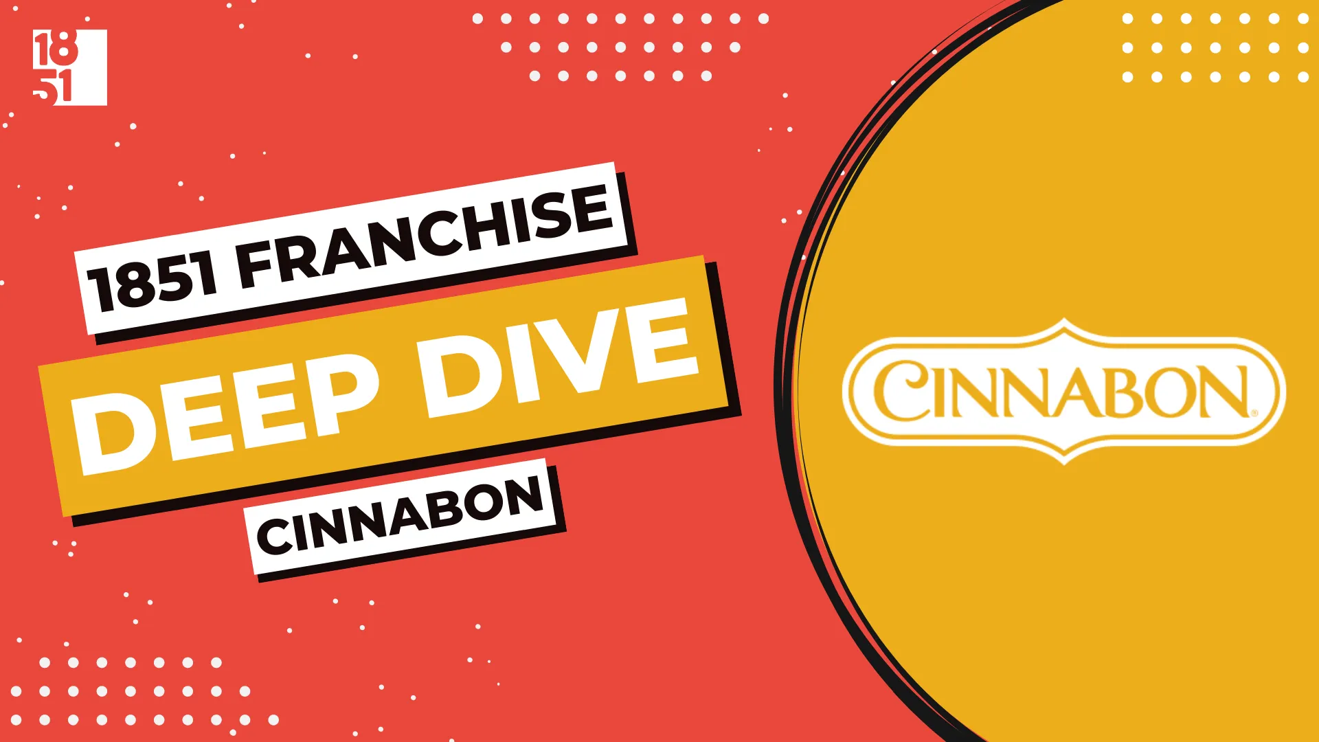 Cinnabon Franchise Deep Dive - 1851 Franchise