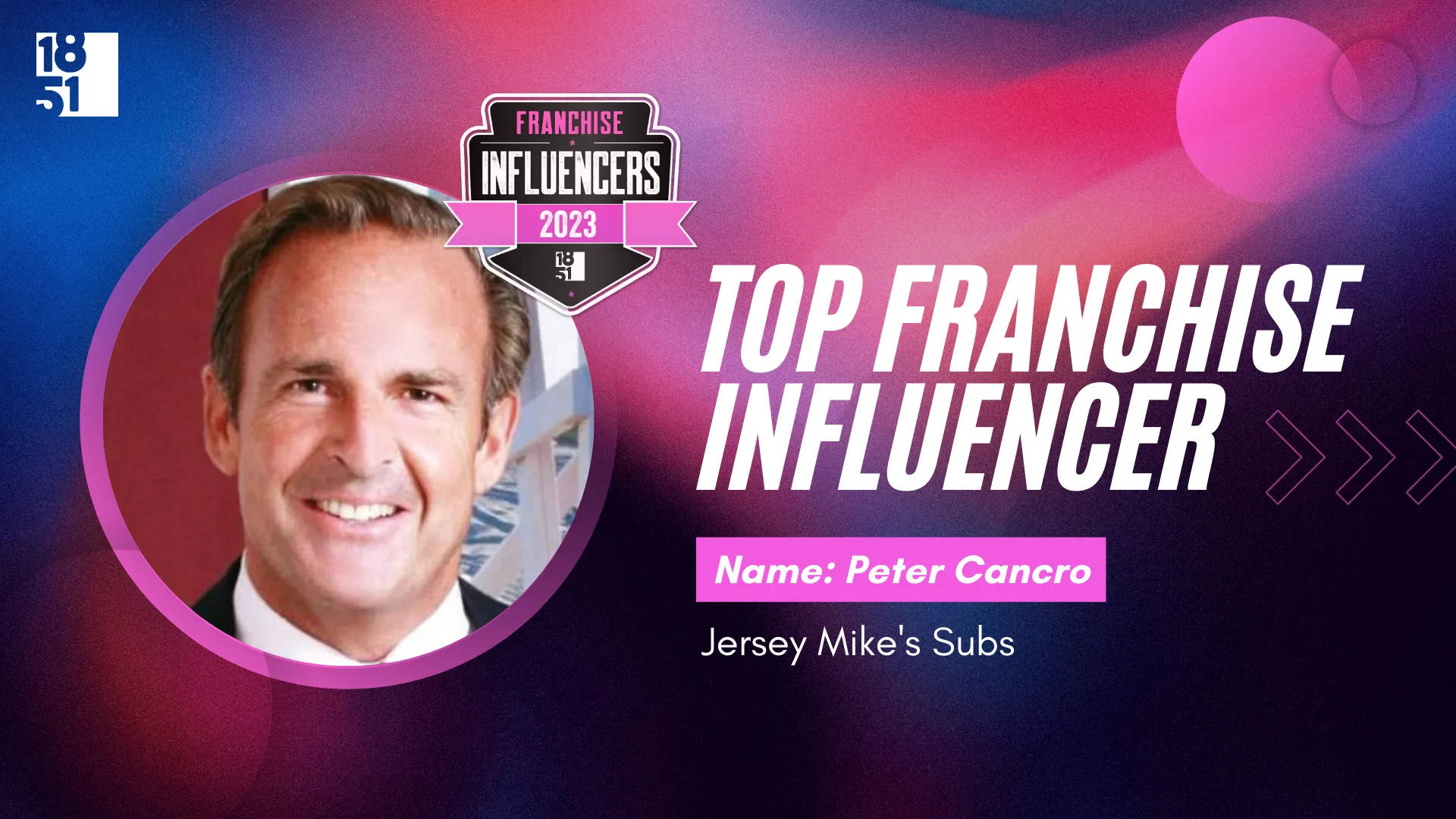 Franchise Influencers: Peter Cancro, Founder and CEO, Jersey Mikes 