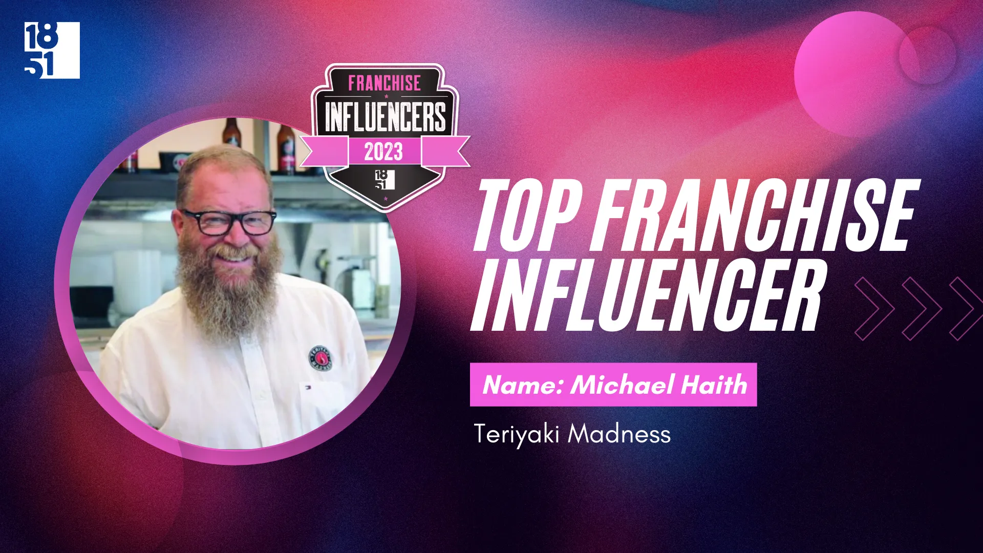 Franchise Influencers: Michael Haith, Owner and CEO, Teriyaki Madness 