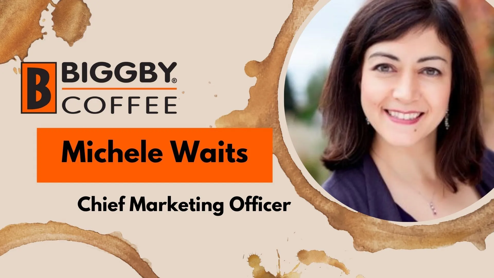 BIGGBY® COFFEE Names Michele Waits Chief Marketing Officer