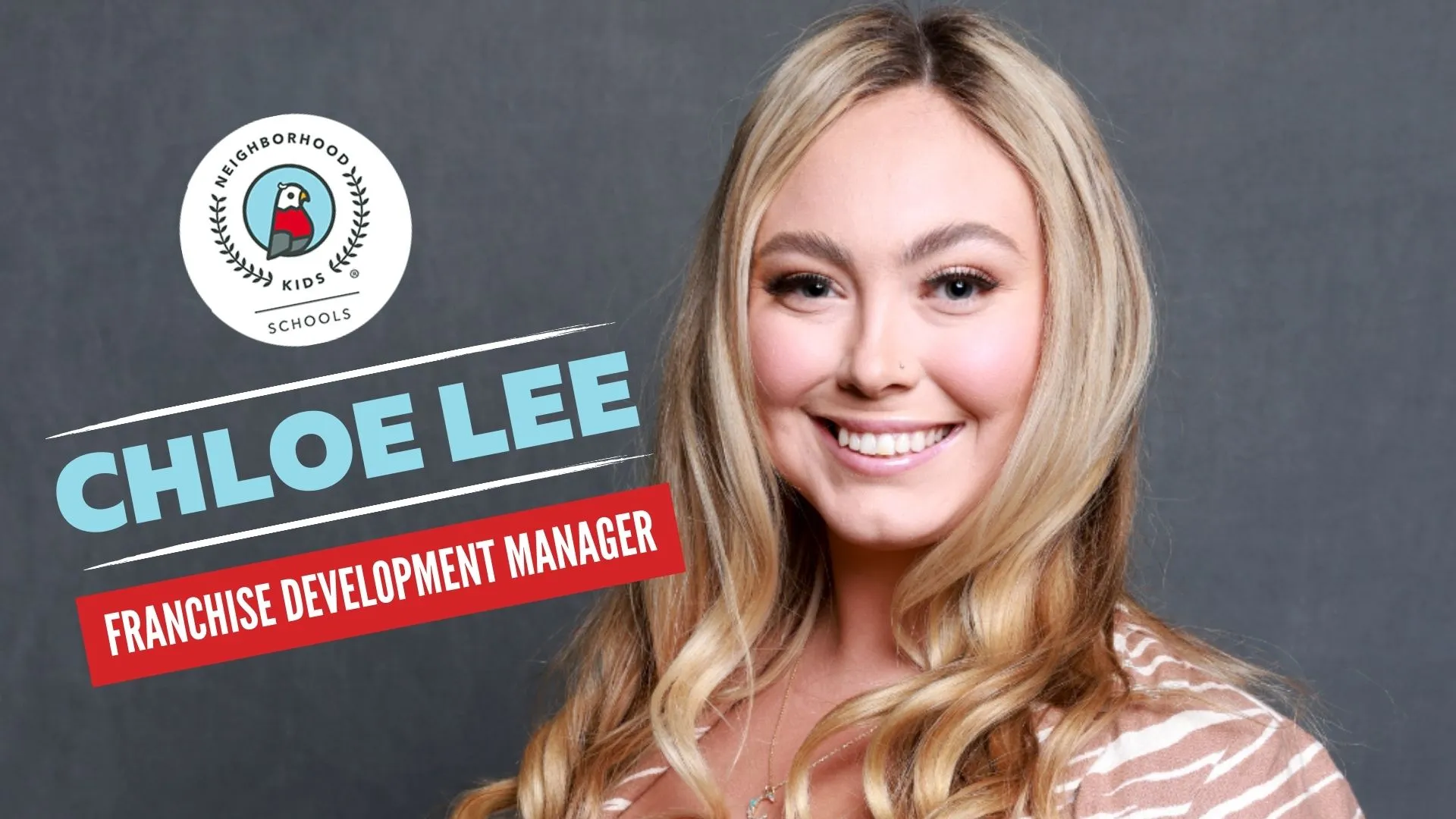 Neighborhood Kids Hires Chloe Lee as Its First Franchise Development Manager, Looks to Expand