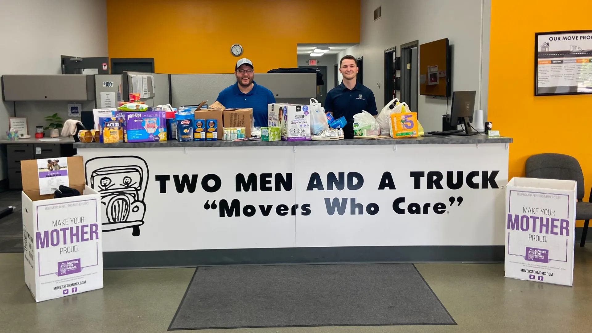 TWO MEN AND A TRUCK®’s Movers for Moms® Campaign Continues to Help Moms in Need Across the Country