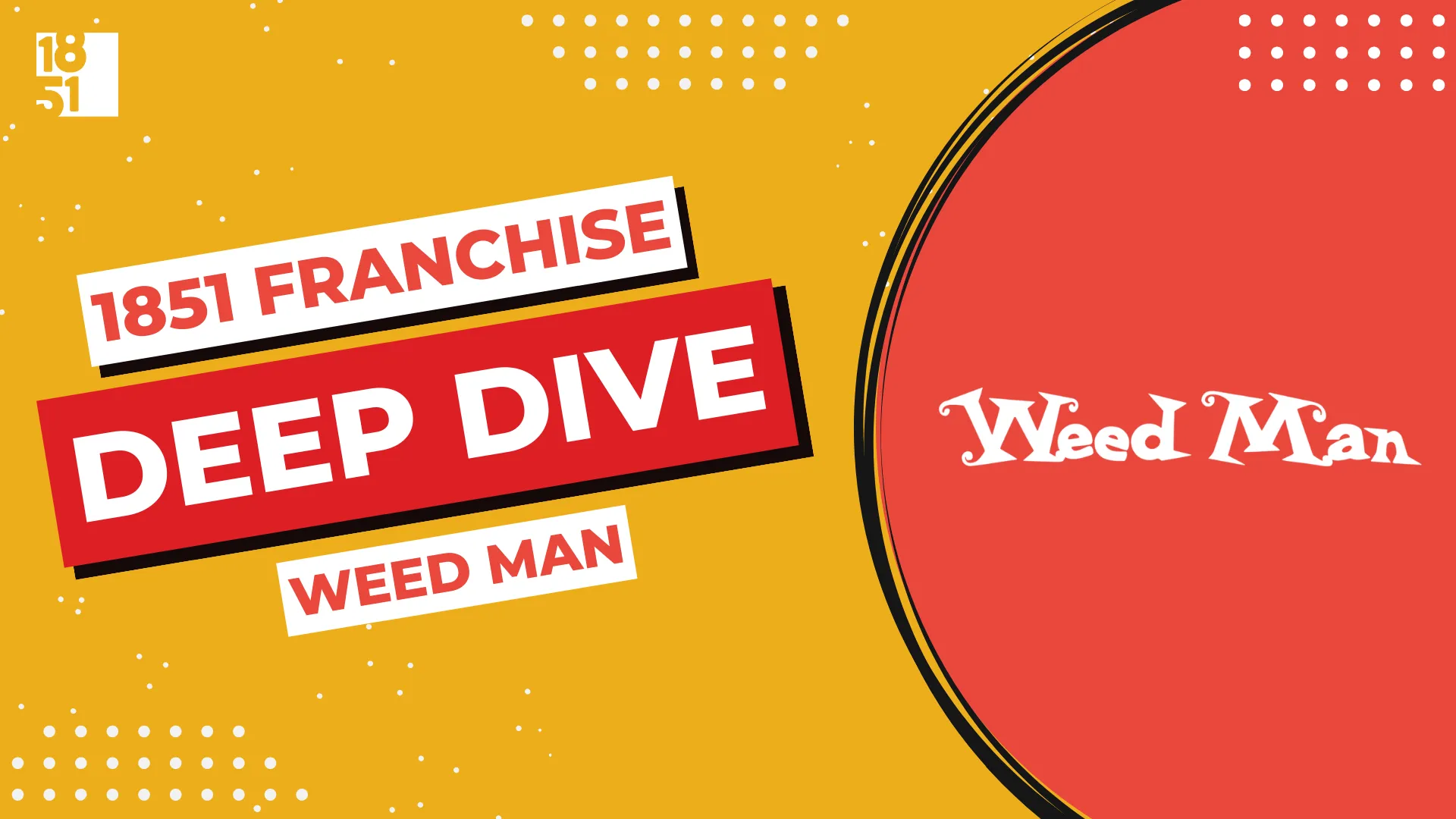 Franchise Deep Dive: Weed Man Franchise Costs, Fees, Profit and Data