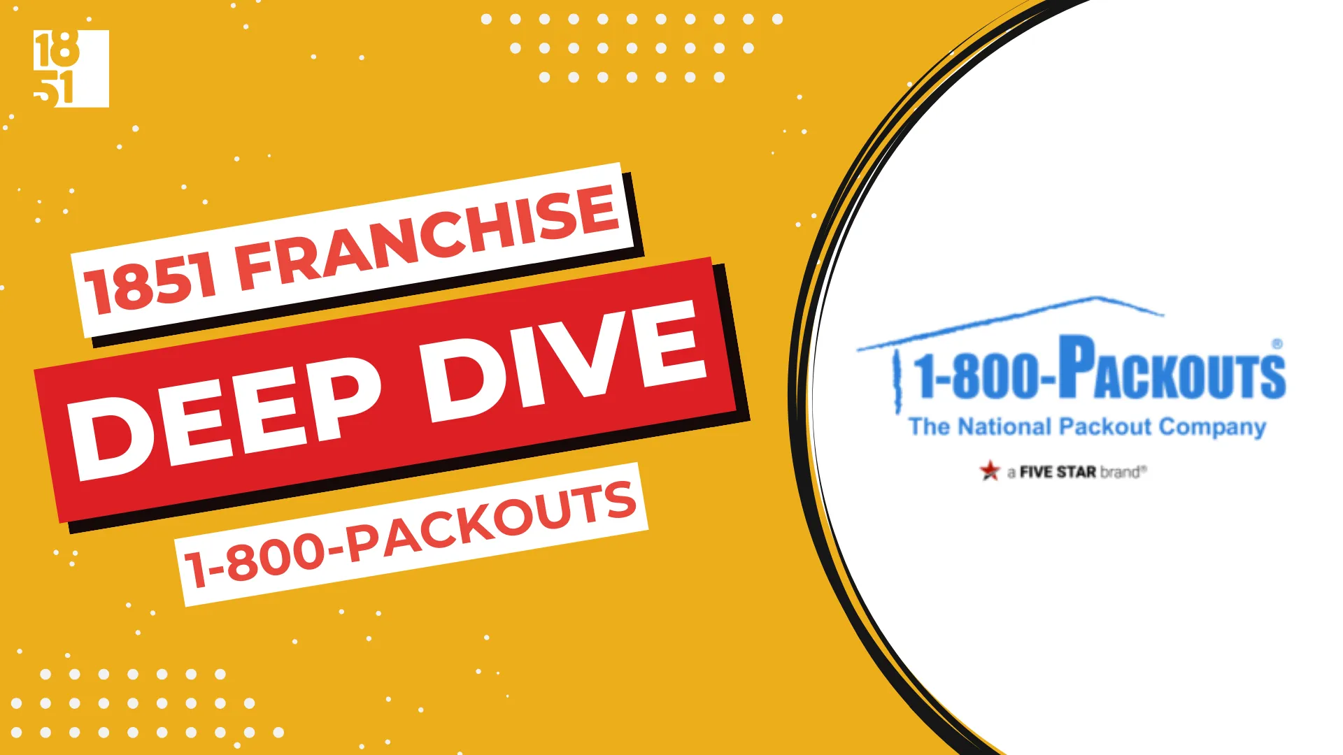 Franchise Deep Dive: 1-800-Packouts Franchise Costs, Fees, Profit and Data
