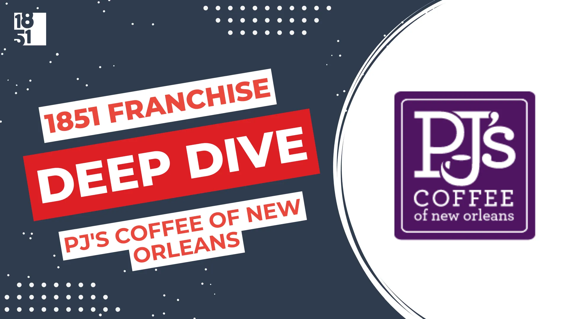 Franchise Deep Dive: PJ's Coffee Of New Orleans Franchise Costs, Fees, Profit and Data