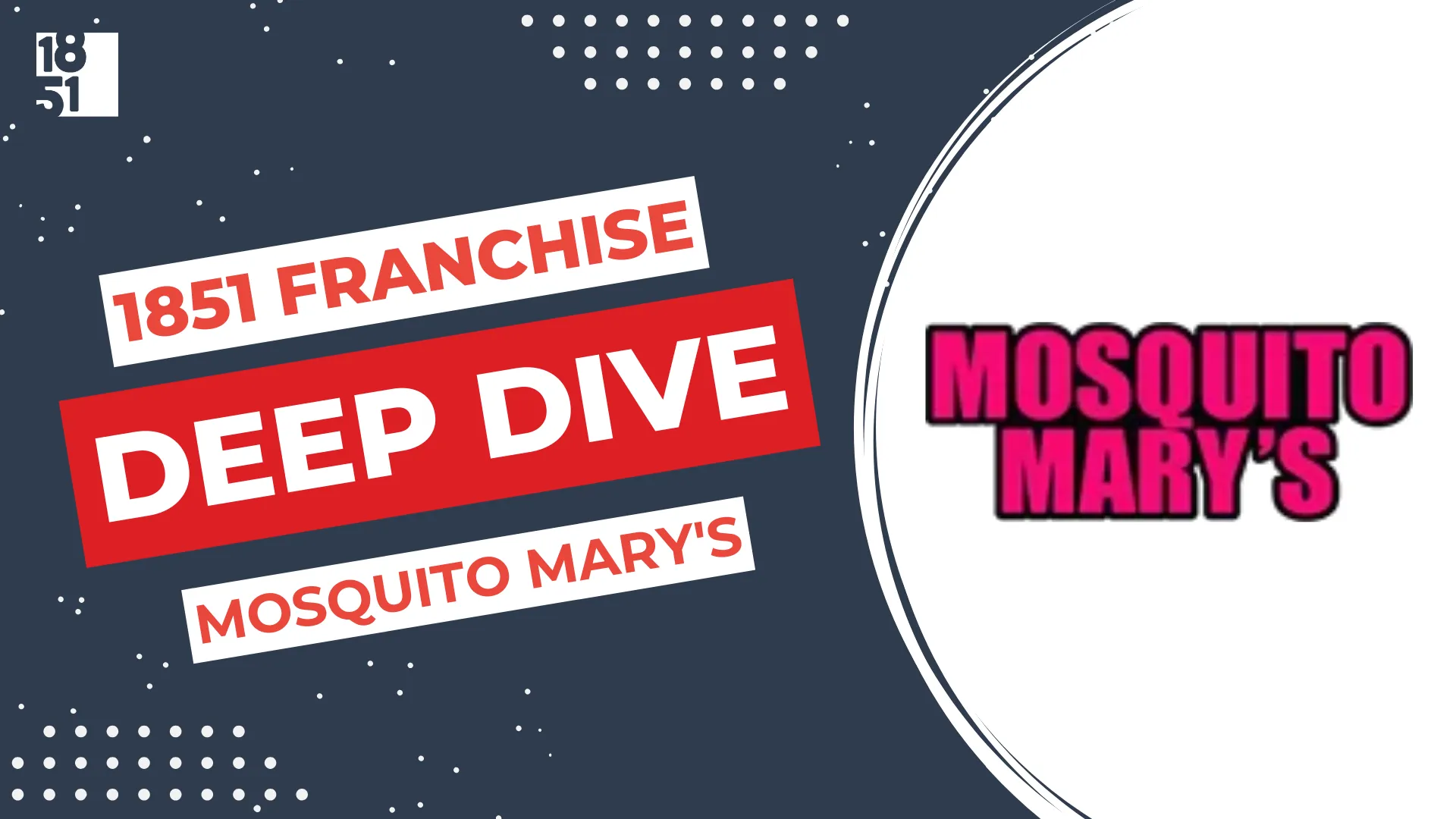 Franchise Deep Dive - Mosquito Mary's - 1851 Franchise