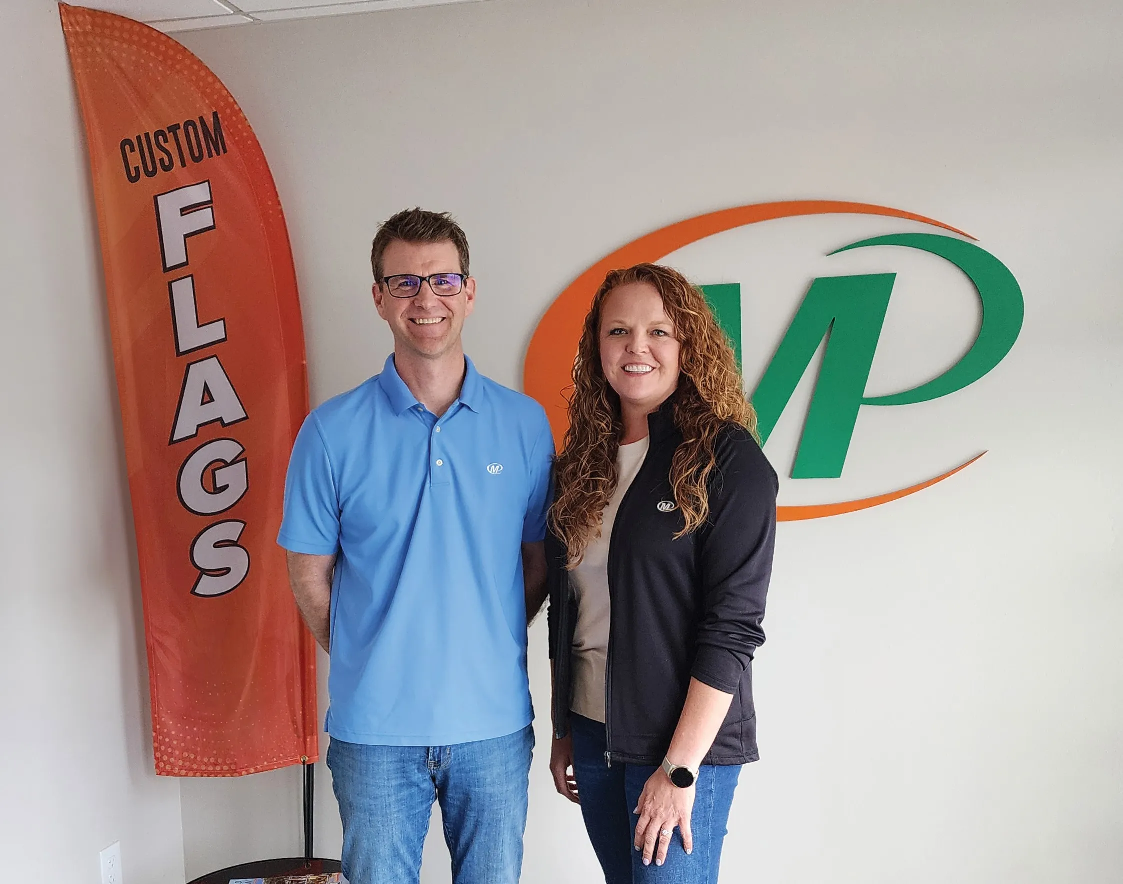 Minuteman Press franchise owners Brandon & Nikki Jasper, Kettering, Ohio