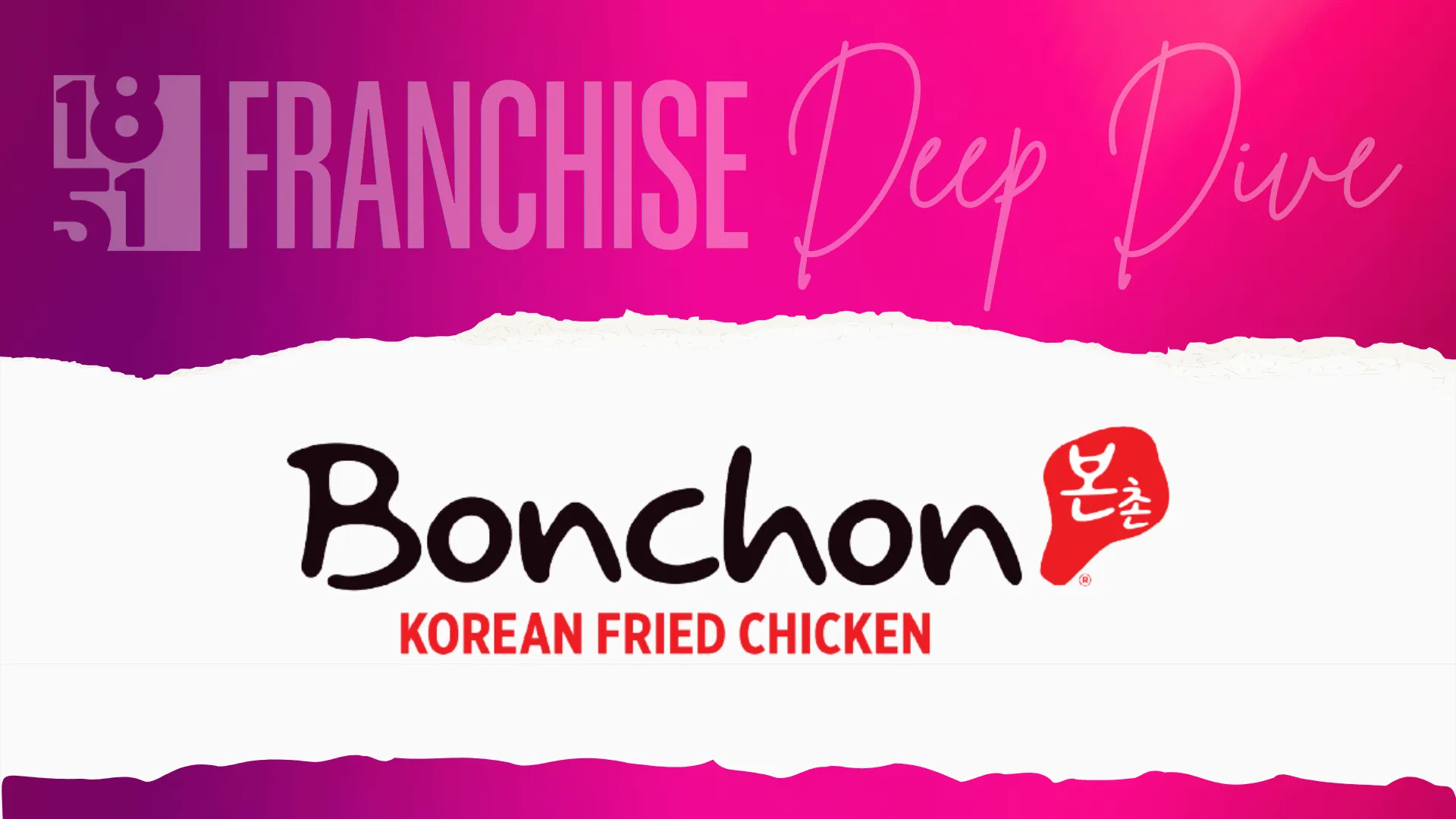 image of 1851 franchise deep dive of bonchon franchise FDD, costs, fees, and investment range 