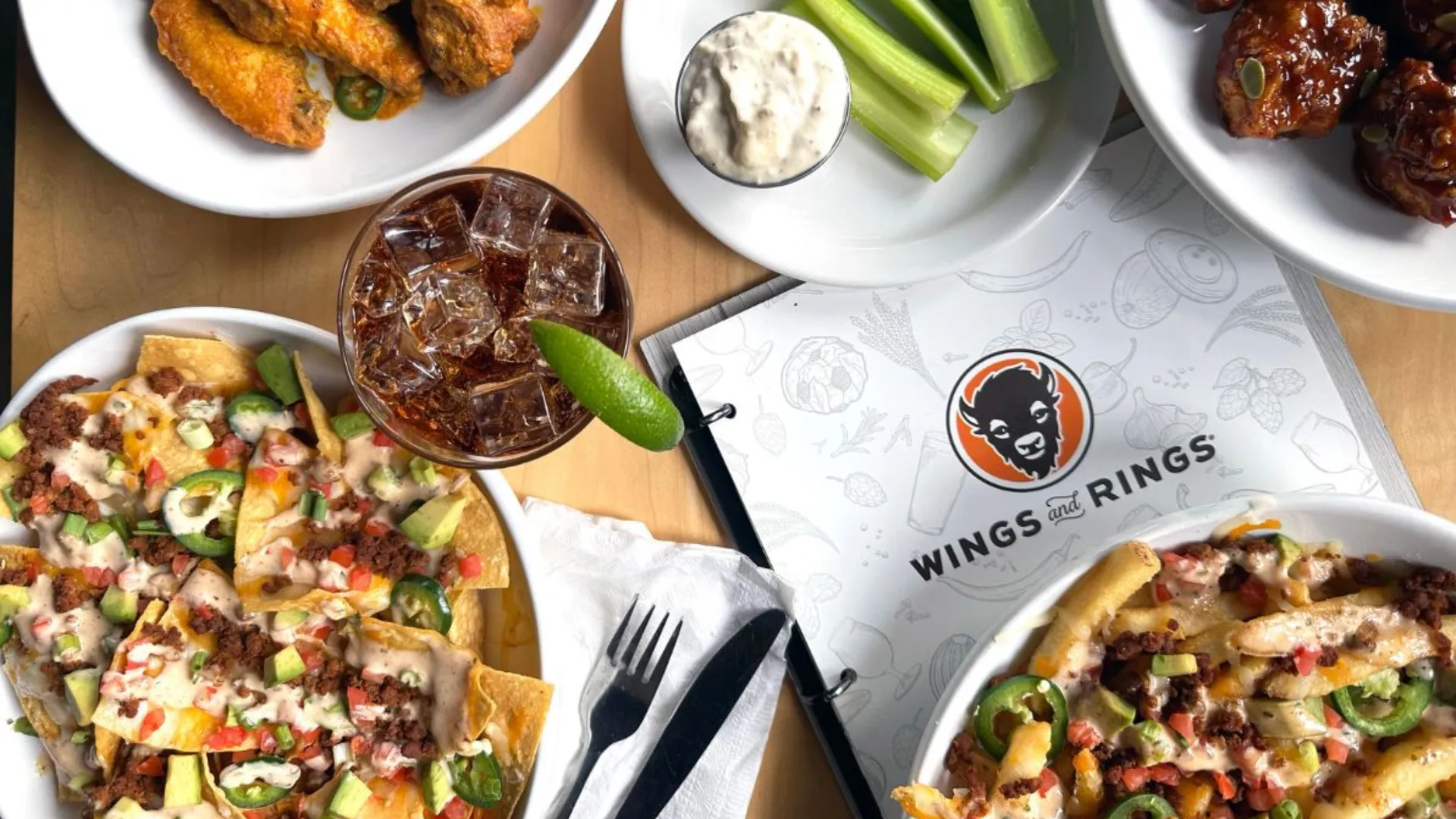 Wings and Rings Fall Menu - 1851 Franchise