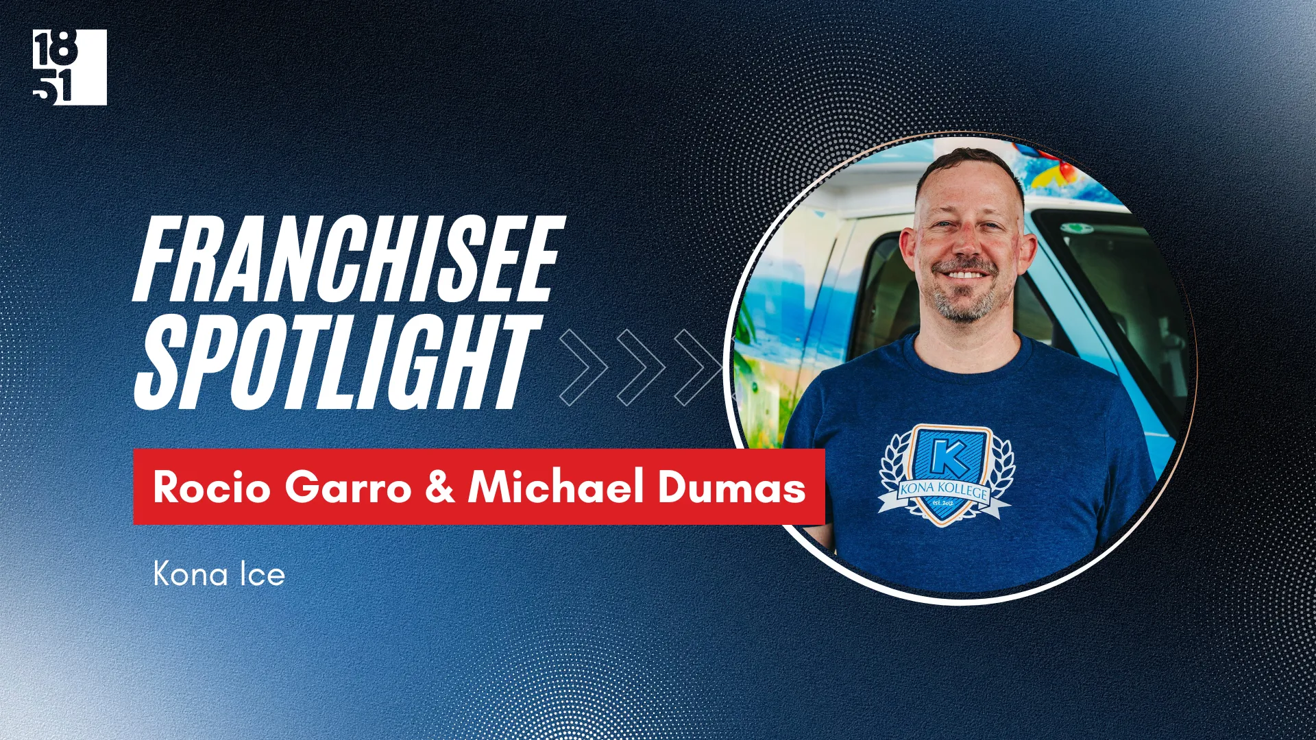 Kona Ice - Rocio Garro and Michael Dumas - Franchisee Feature - 1851 Franchise