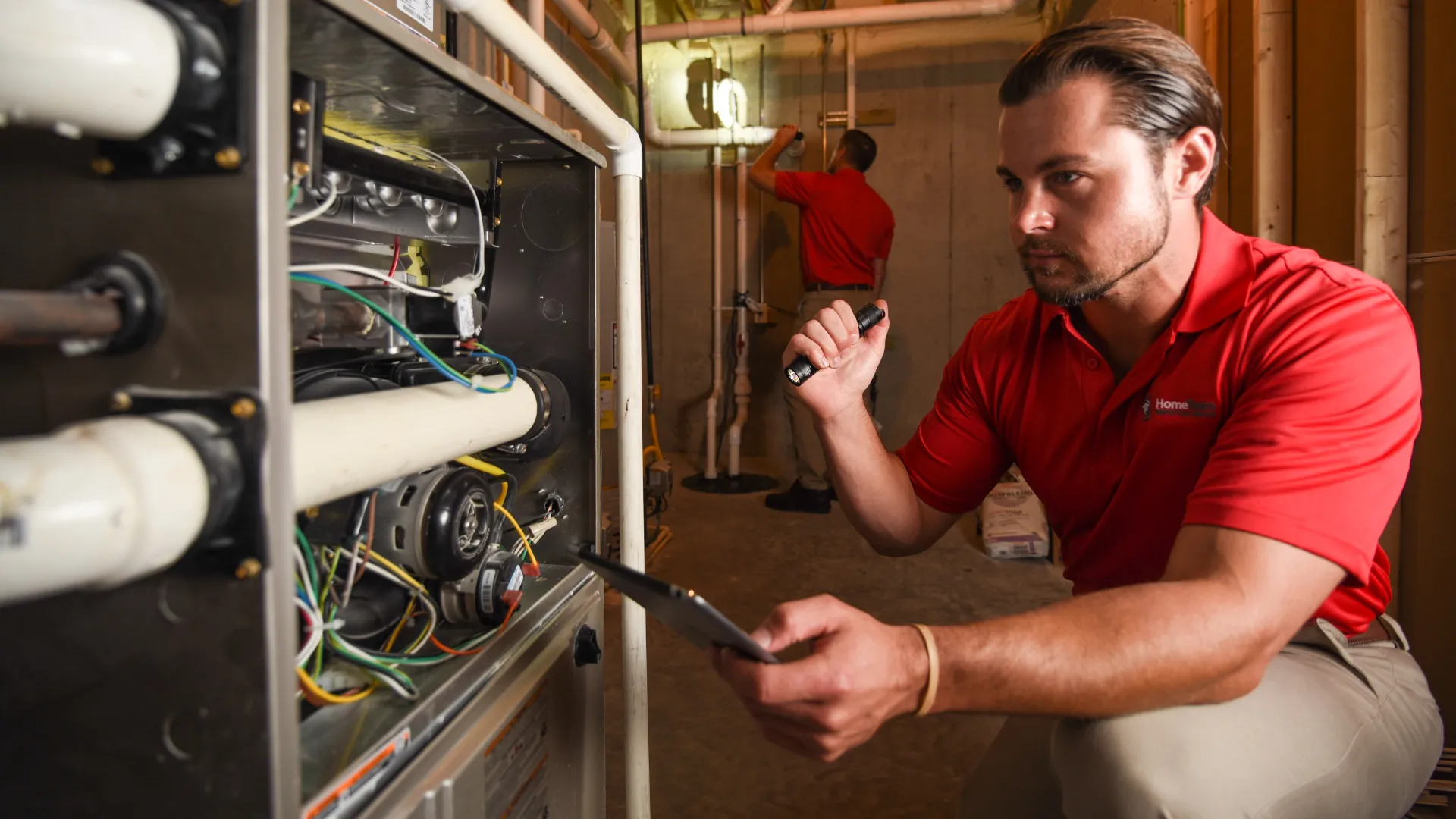 Photo of HomeTeam team member at work