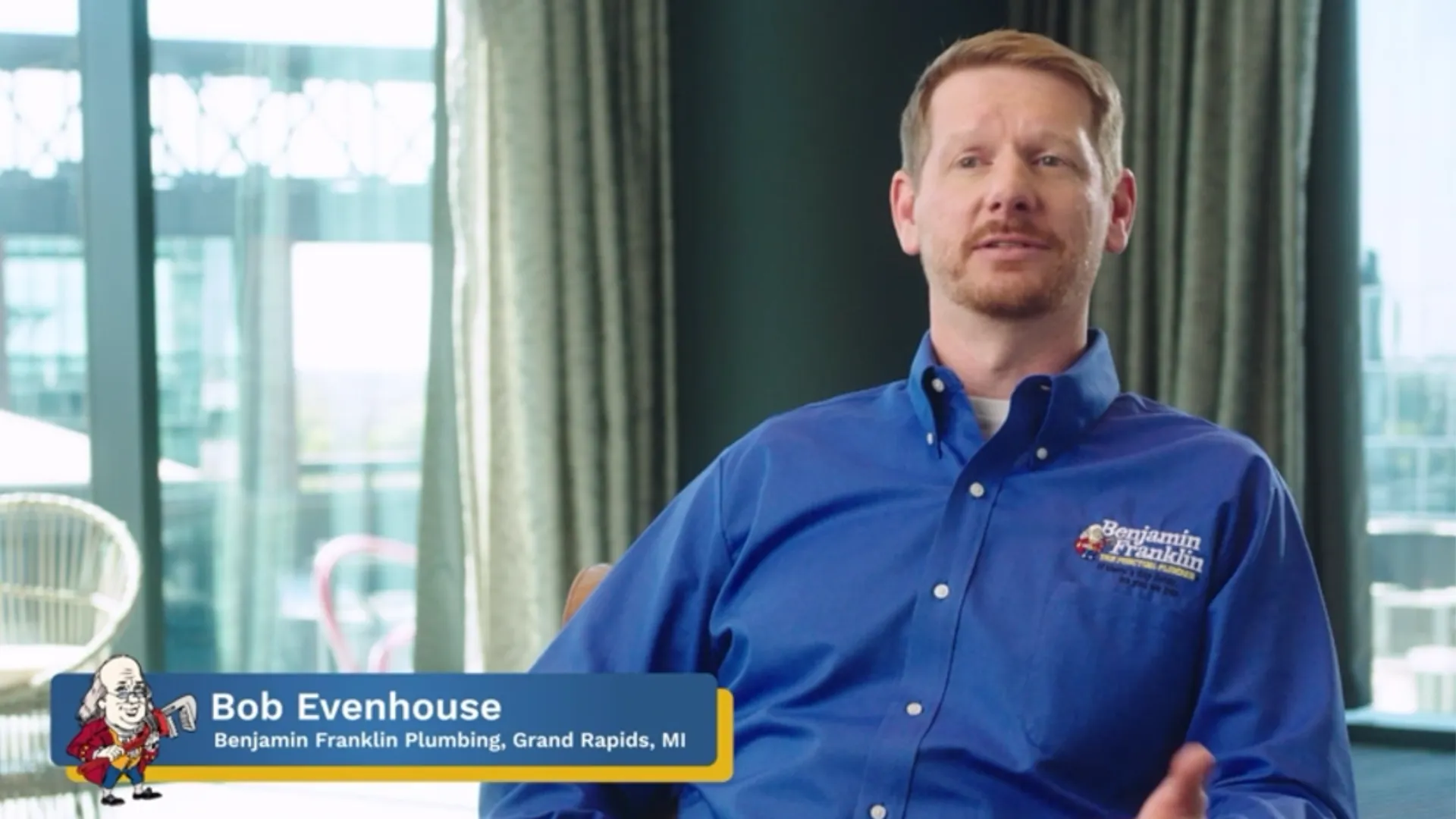 Benjamin Franklin Plumbing Franchise - Bob Evenhouse - Grand Rapids, Michigan -  1851 Franchise