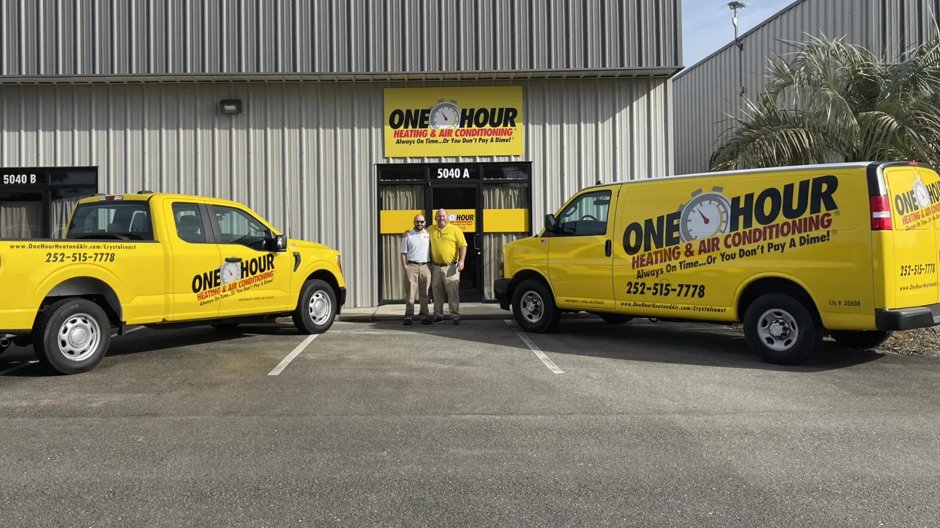 One Hour Heating & Air Conditioning Franchise - Paul and Will Harris - 1851 Franchise