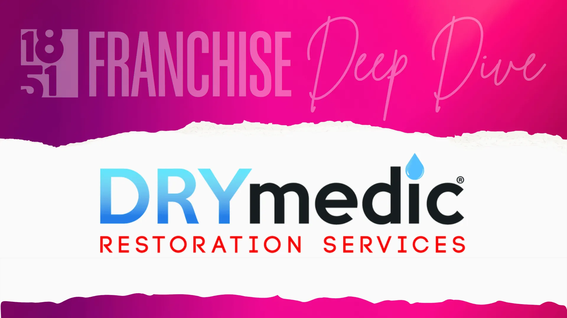 image of drymedic restoration services deep dive from 1851 franchise financials