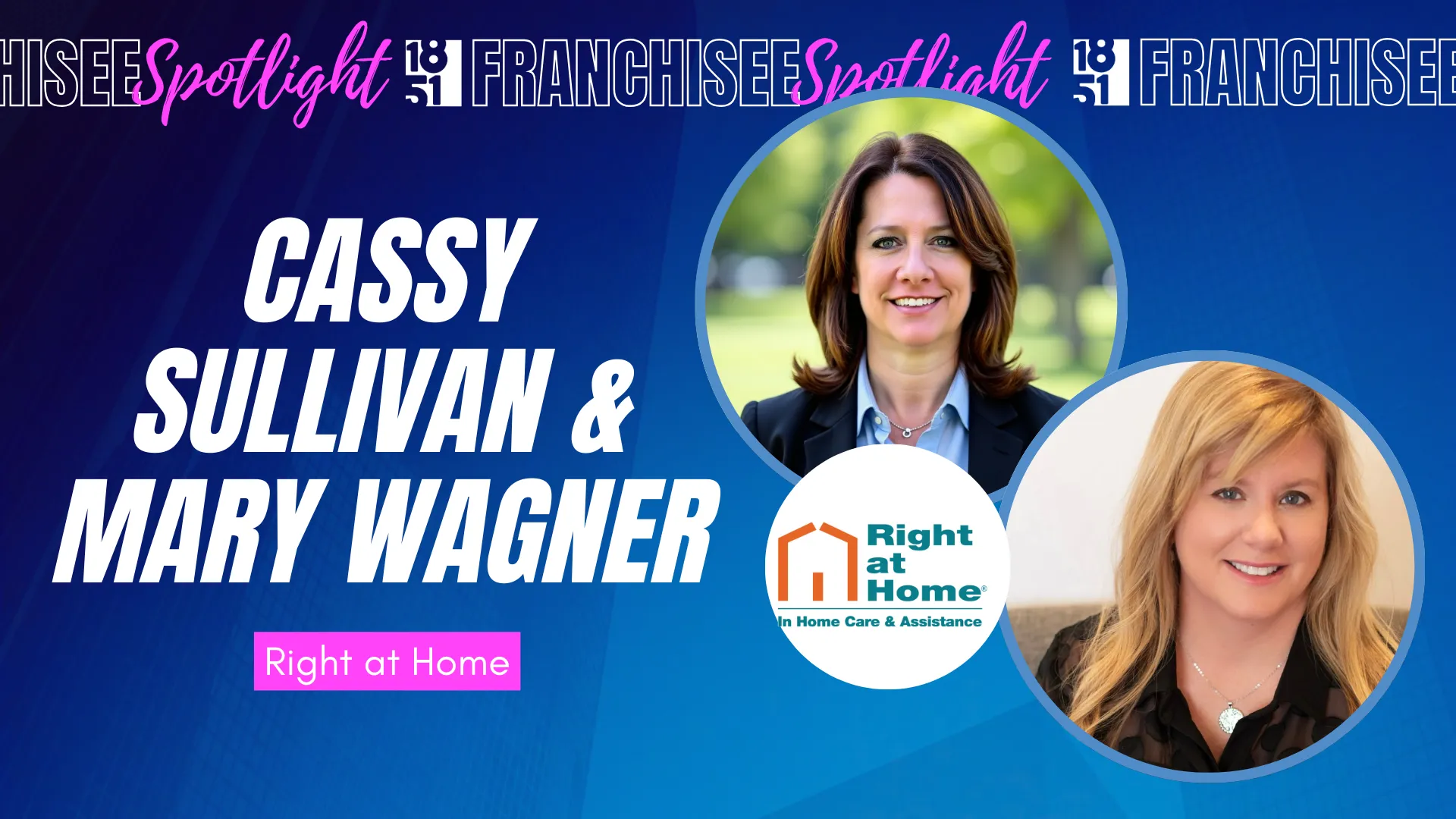 image of cassy sullivan and mary wagner of right at home franchise North Jersey Denville Rockaway 