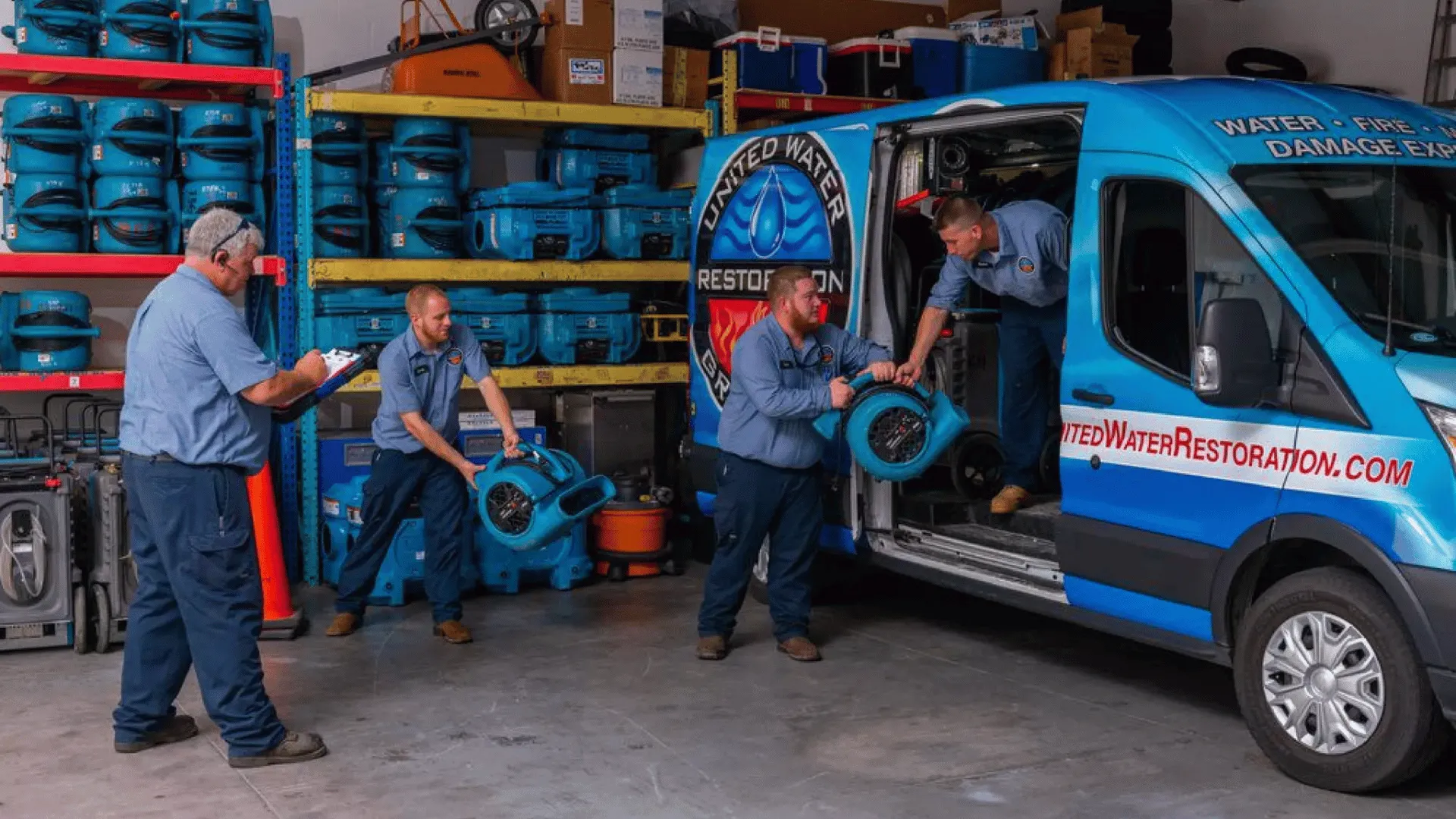 image of water restoration group Air Force veteran Nathan Sherman