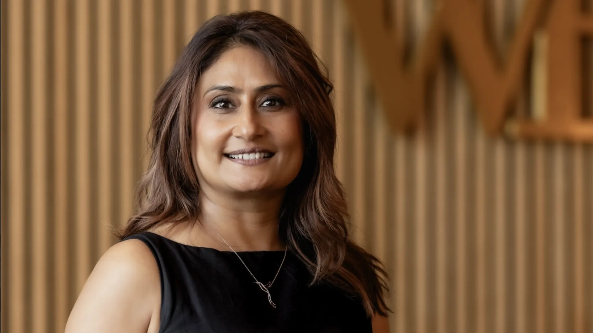 Portrait of Sonal Patel in Woodhouse Spa location