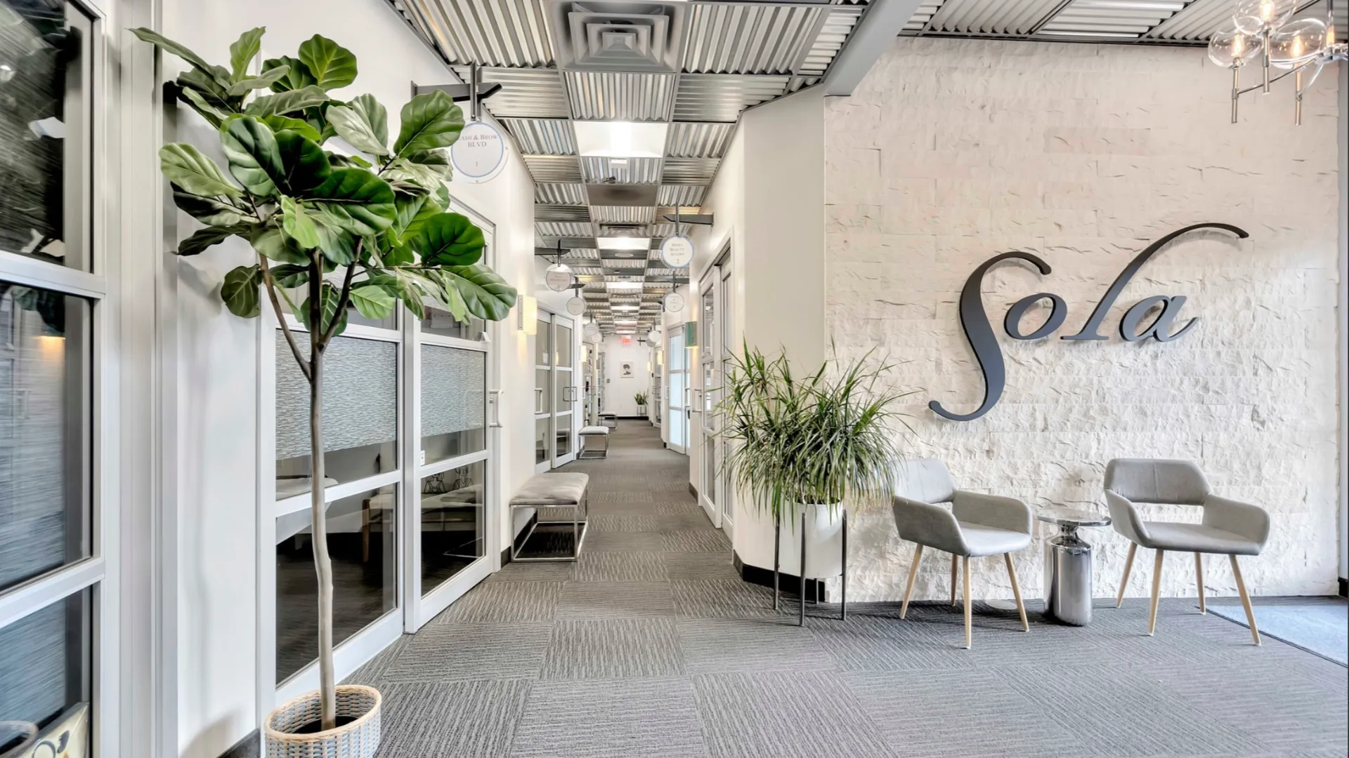 Photo of interior of Sola Salons