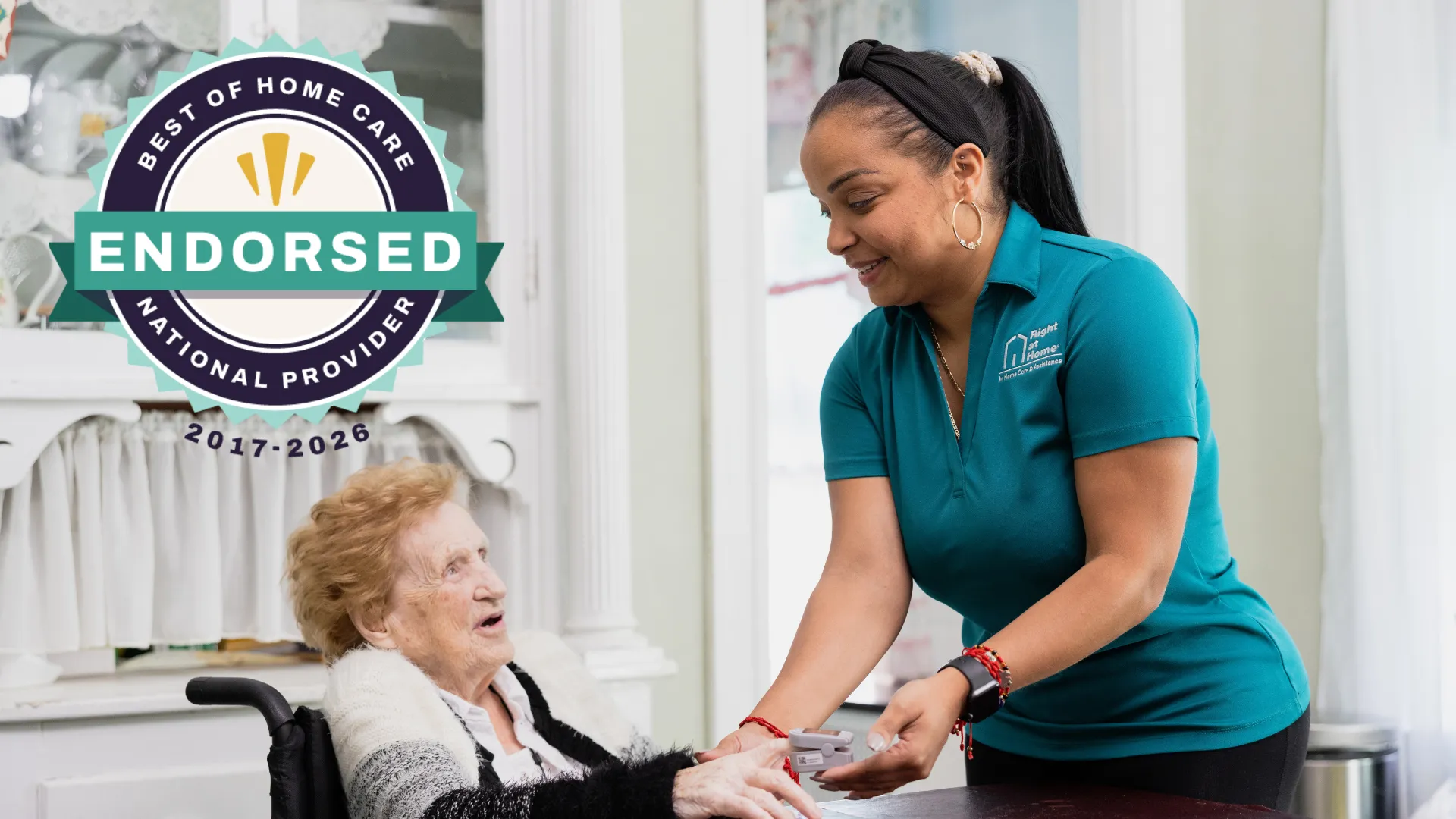 Right at Home Recognized as Best of Home Care® Endorsed National Provider