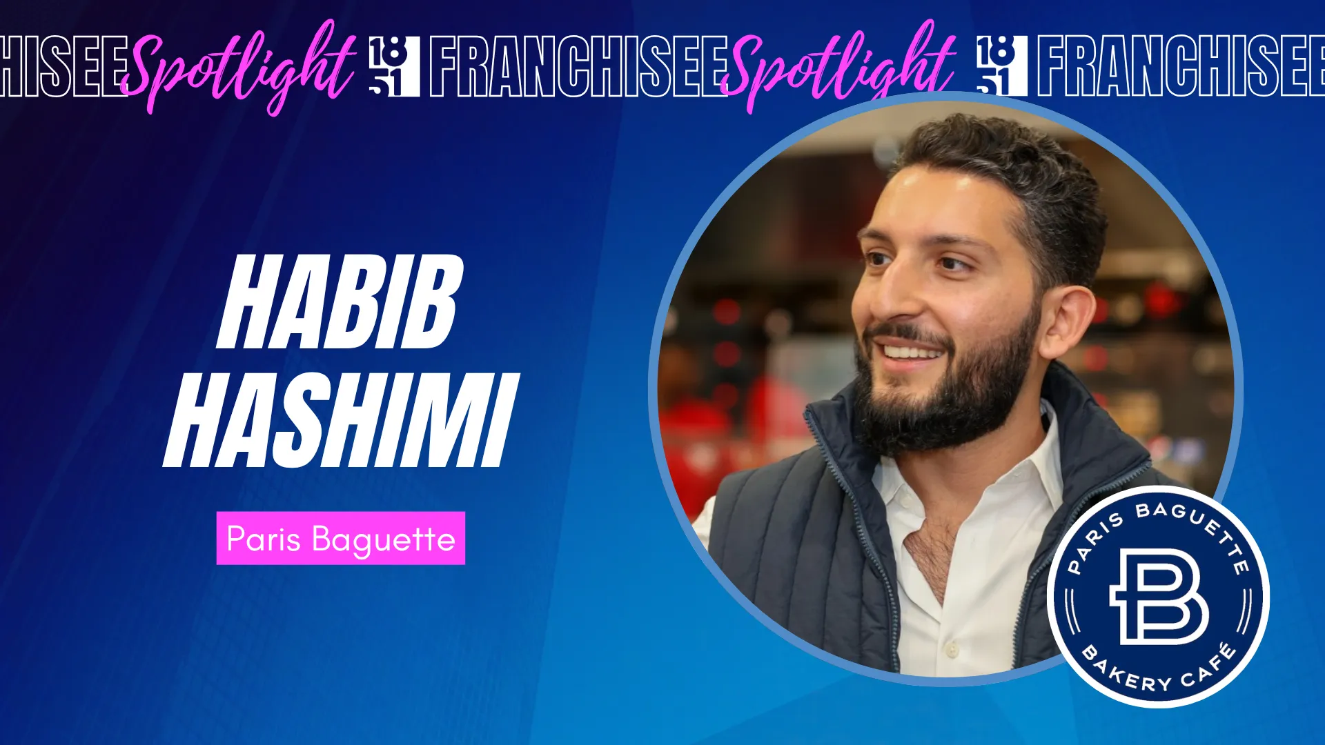 image of habib hashimi from paris baguette owner in Long Island, NYC