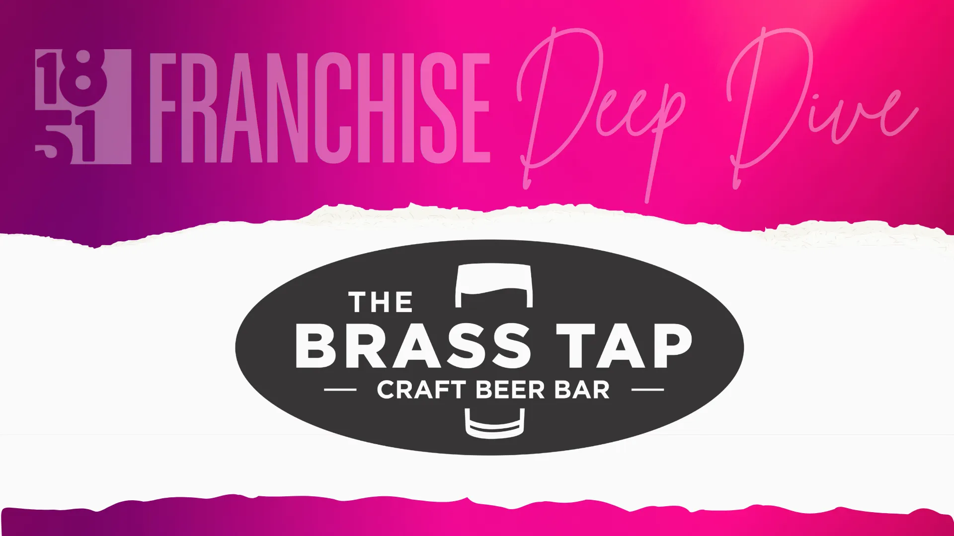 image of the brass tap franchise deep dive on costs, fees, investment range, and fdd