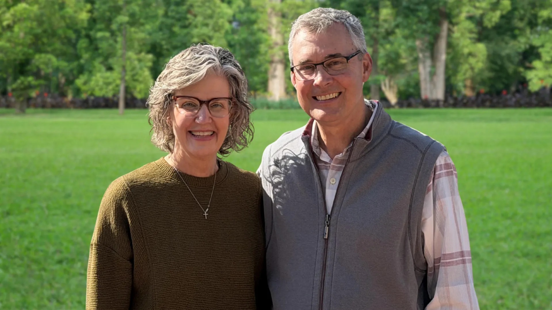 Photo of former Lawn Doctor franchise owners Todd & Janis Rucker
