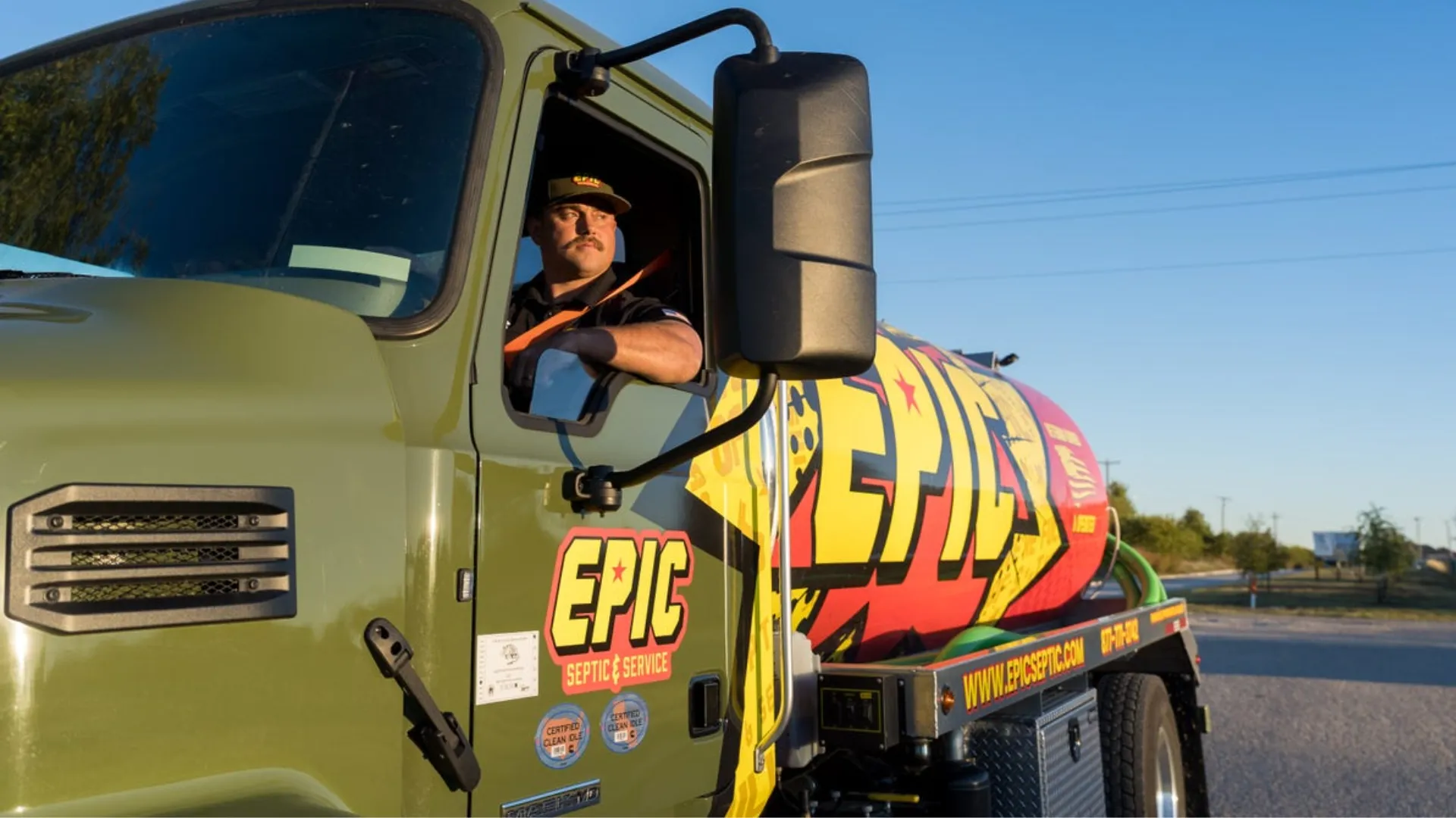 Photo of Epic Septic vehicle