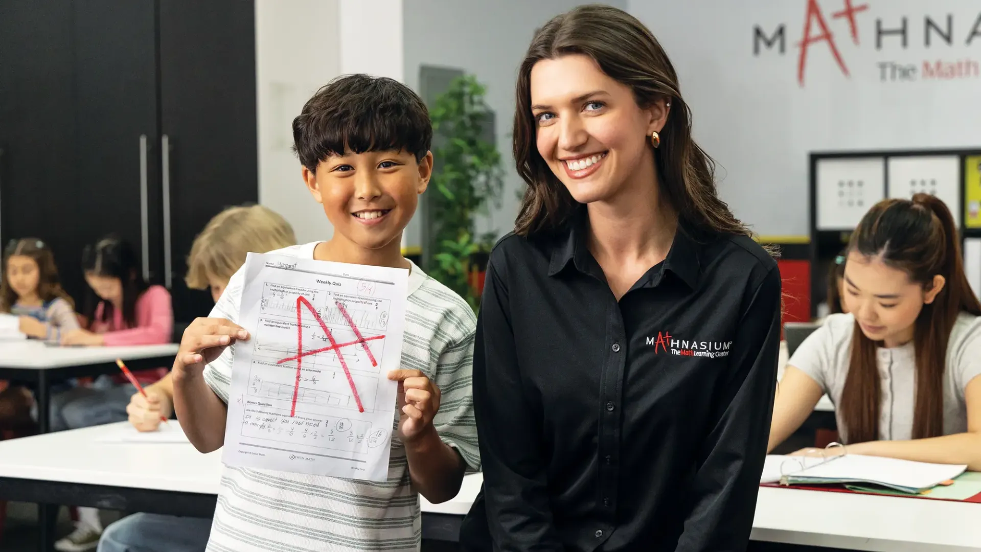 image of mathnasium franchise national partnership with Greenlight 