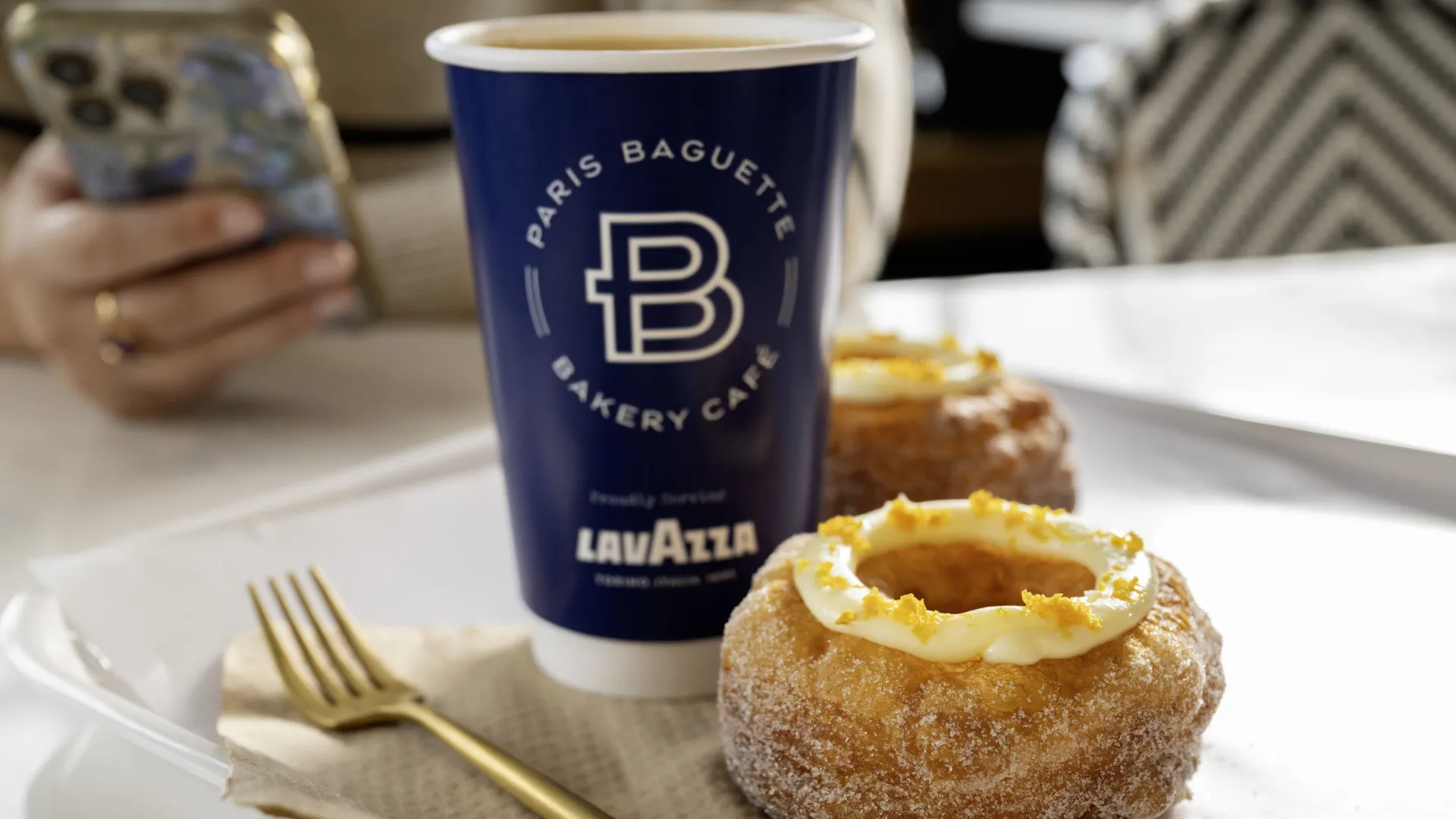 Photo of Paris Baguette coffee and pastry
