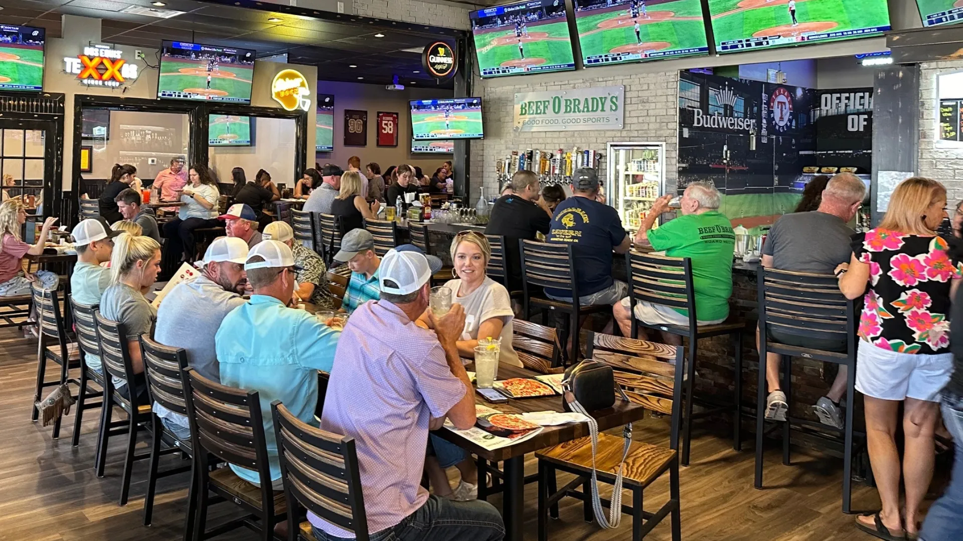 Photo of interior of Beef 'O' Brady's location