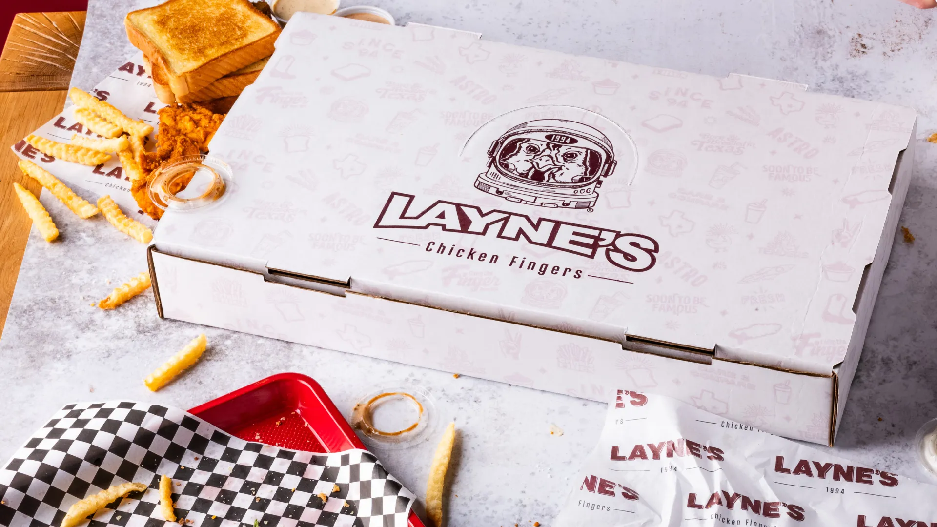 Photo of Layne's Chicken Fingers party platter