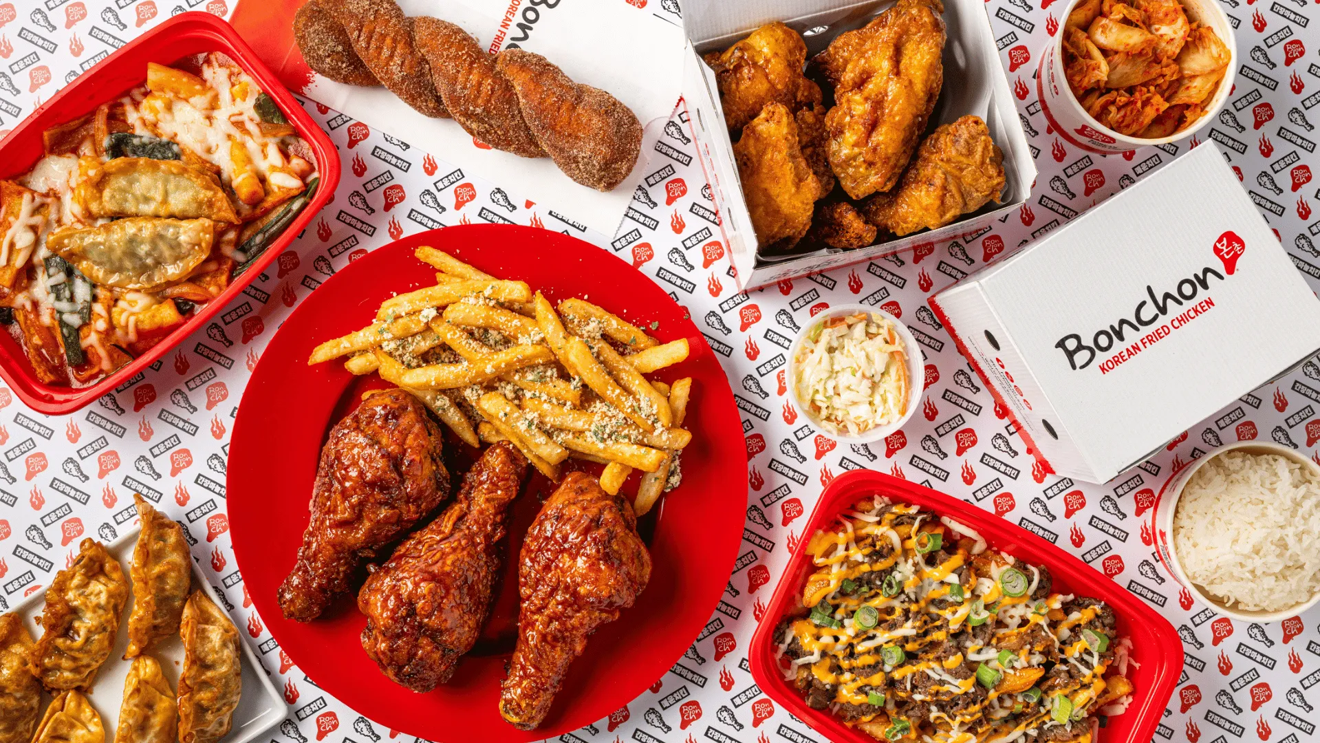image of bonchon franchise korean fried chicken