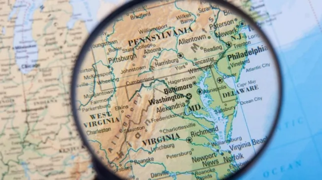 northern virginia and maryland